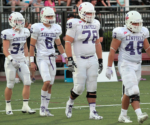 Linfield has lined up against Chapman and Redlands so far, and now PLU will get its crack at Linfield. (Photo by Dan Harris, d3photography.com)