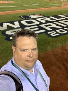 Dave at World Series